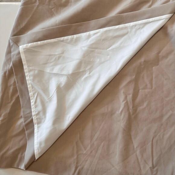 NWT Calvin Klein Beige Faux Wrap Mini Skirt Size 22W Classic Preppy Minimalist - Picture 6 of 8